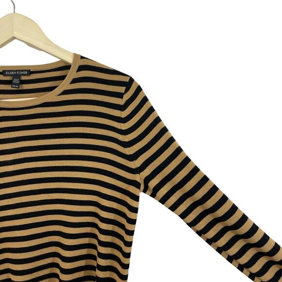 Eileen Fisher X-Small Sweater Tencel Lyocell Silk Pullover Thin Knit Womens - Picture 9 of 16